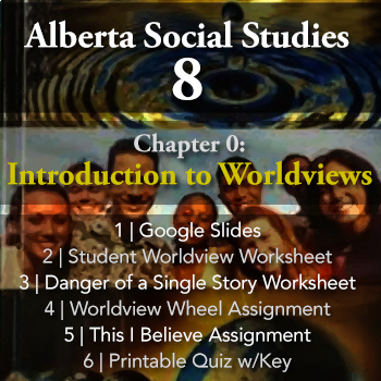 Preview of Grade 8 Alberta Social Studies Chapter 0: Introduction to Worldview