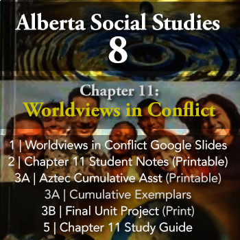 Preview of Grade 8 Alberta Social Studies Chapter 11: Worldviews in Conflict