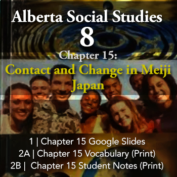 Preview of Grade 8 Alberta Social Studies Chapter 15: Contact and Change in Meiji Japan