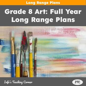 Preview of Grade 8 Art: Full Year Long Range Plans