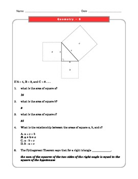 grade 8 common core math worksheets geometry 8 g 6 by the worksheet guy