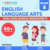 Grade 8 ELA - Skills Mastery Bundle Worksheets - Printable