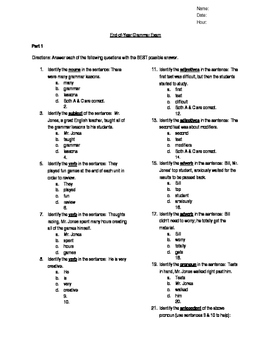 grammar year 8 teaching resources teachers pay teachers