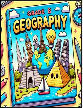 Preview of Grade 8 Geography Curriculum 2023 Lesson Plans (35 LESSONS)