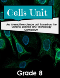 Cells Unit ~ Grade 8 (Eight Interactive Lessons, Answer Sl