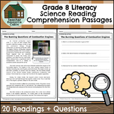 Grade 8 Science Reading Comprehension Passages and Questions