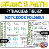 Grade 8 Math - Pythagorean Theorem Foldable for Interactiv