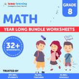 Grade 8 Math - Skills Mastery Bundle Worksheets - Printabl