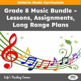 Grade 8 Music Bundle: 8 Unique Resources - Lessons, Assign