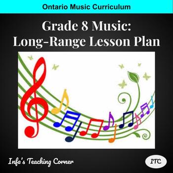 Preview of Grade 8 Music: Long-Range Lesson Plan