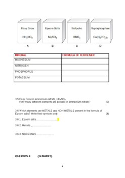grade 8 natural sciences practice exam questions answers by mathsandsciences