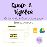 Grade 8 New Ontario Math Curriculum - Algebra- Part 2- MathUp