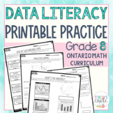 Grade 8 Ontario Math Data Literacy Worksheets