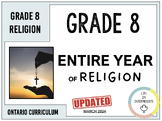 Grade 8 Ontario Religion - Products for the FULL YEAR