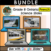 Grade 8 Ontario Science FRENCH for Google Slides™