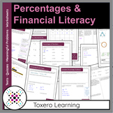 Grade 8, Percentages & Financial Literacy (Unit 10)
