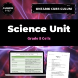 Grade 8 Science Unit 1 Cells DISTANCE LEARNING