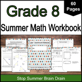 Grade 8 Summer Math Workbook [60 Pages!]