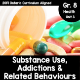 Grade 8, Unit 3: Substance Use, Addictions & Related Behav