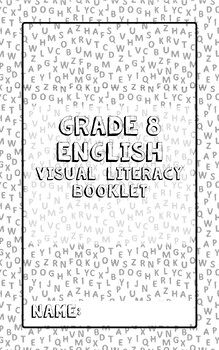 Preview of Grade 8 Visual Literacy Booklet