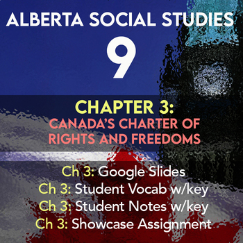 Preview of Grade 9 Alberta Social Studies Chapter 3: Canada's Charter of Rights & Freedoms