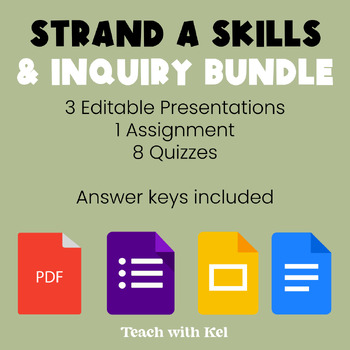 Preview of Grade 9 Geography STRAND A: Geographic Inquiry & Skill Development Bundle