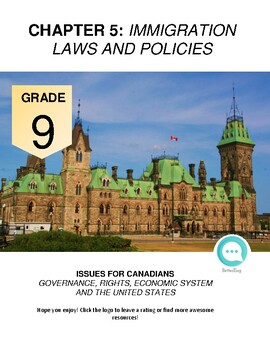 Preview of Grade 9 Social Studies: Chapter 5, Immigration Laws and Policies