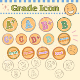 Grade Icon/ClipArt: examination