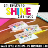 Grade Level Back-to-School Gift Labels (Glowstick)