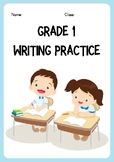 Grade One English Writing Practice |Worksheet|