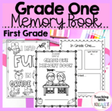 Grade One Memory Book | First Grade End of year