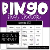 Google Classroom™ Digital Grade One Sight Word Bingo Activity
