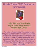 Grade Three CCSS Math Resource for Families