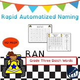 Grade Three Dolch Sight Word Fluency - Rapid Naming Boards