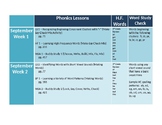 Grade Two Fountas and Pinnell Phonics Word Study Program Schedule