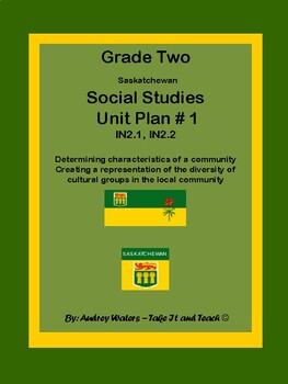 Preview of Grade Two Saskatchewan Social Studies Communities  Unit 1