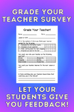 Grade Your Teacher Survey - Get Feedback From Your Students!