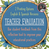 Grade the Teacher: Teacher Evaluation Reflection Tool in E