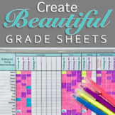 Gradebook Template: Editable and Printable