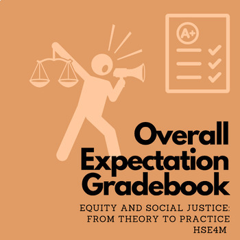 Preview of Gradebook for Ontario Course: Equity and Social Justice - HSE4M