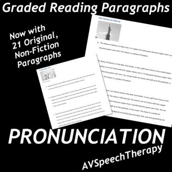 Preview of Pronunciation:Graded Reading Paragraphs