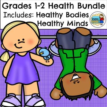 Preview of Grades 1-2 Health Bundle: Healthy Bodies & Healthy Minds
