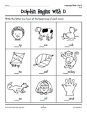 Grades 1-2 Language Arts Unit 6: Initial and Final Consona