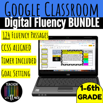 Preview of Grades 1-6 Digital Fluency Bundle Months 1- 5