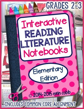 Preview of Reading Interactive Notebooks: Literature Grades 2-3