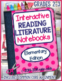 Reading Interactive Notebooks: Literature Grades 2-3