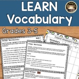 Vocabulary Strategies Daily Practice- Mini Lessons & Activ
