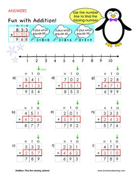 grade 3 addition sample worksheet making math visual by luminous learning