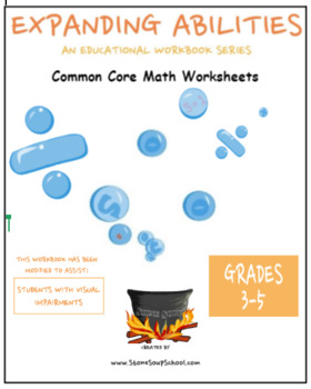 Preview of Grades 3- 5: Bundle for Visually Impaired