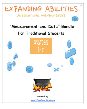 Preview of Grades 3 - 5 CCS: Math Bundle, Measurement & Data for Traditional Students